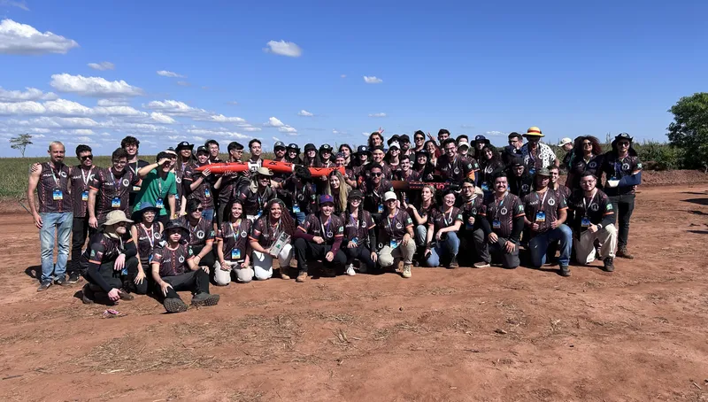 Foto da equipe completa